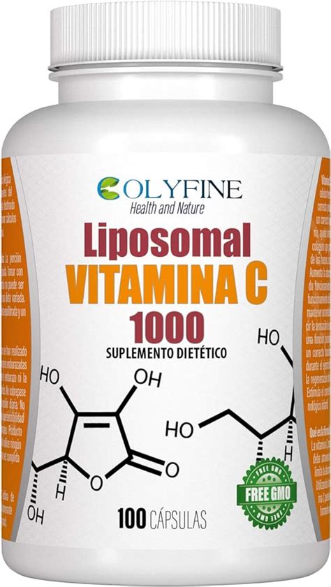 Liposomal Vitamina C Paquete Con C Psulas Mg G