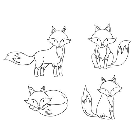 Premium Vector Fox Animal Isolated Wild Illustration Vector Nature