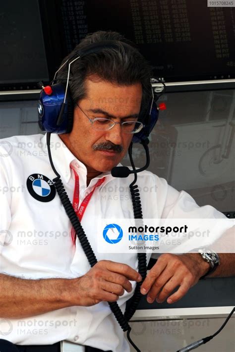 Dr Mario Theissen Ger Bmw Sauber F Team Principal Formula One World