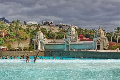 Siam Park Wave Pool Closed Clipart