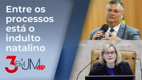 Se aprovado Flávio Dino vai herdar 344 ações de Rosa Weber no STF