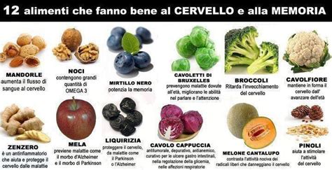 Salute Natura 12 Alimenti Che Fanno Bene Al Cervello