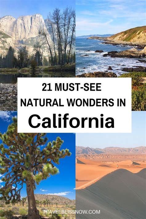 21 Must See Natural Wonders In California California Travel Road