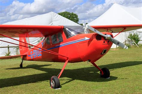 G BVUZ Cessna 120 LAA Grass Roots Fly In Popham EGHA Ham Flickr