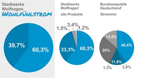 Strommix Stadtwerke Wolfhagen