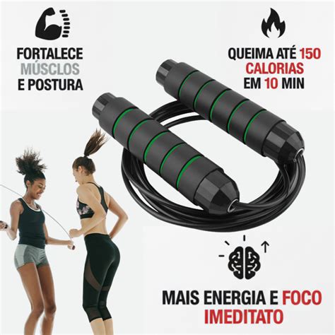 Melhor Corda Para Pular - Corda de Pular Profissional Ajustável para Treino Funcional Academia e ...