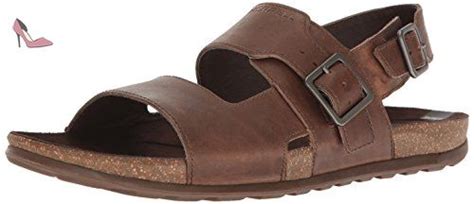 Merrell Downtown Backstrap Buckle Sandales Bout Ouvert Homme Marron Dark Earth 46 Eu