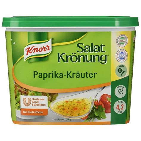 Knorr Salat Krönung Paprika Kräuter 500g Dose darmboutique de