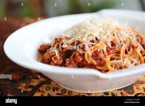 Spaghetti Bolognese Cheese