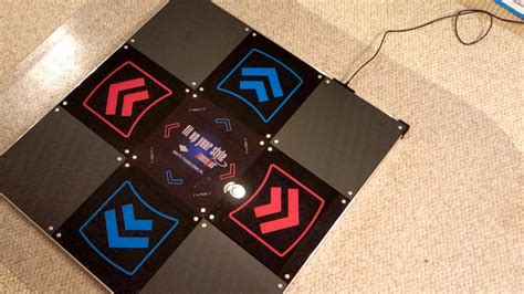 L TEK DDR USB EX PRO Mat Unboxing Running Stepmania Linux Updated