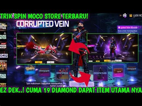 TRIK SPIN MOCO STORE TERBARU TRIK SPIN HOKI BUNDLE CORRUPTED VEIN FF