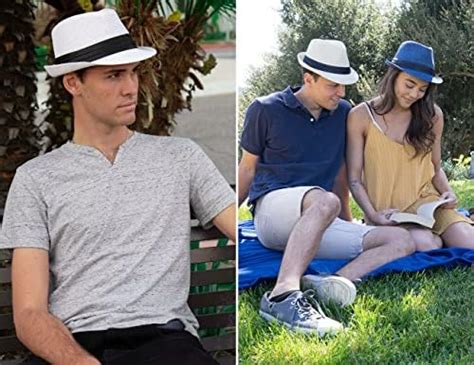 Amazon Simplicity Men Women Summer Classic Short Brim Beach Sun