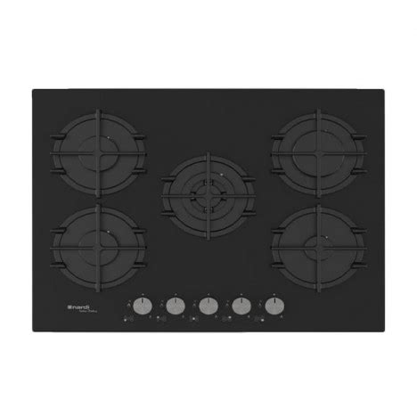 PLAQUE DE CUISSON FOCUS F 4006BS 5 FEUX 70 CM NOIR à bas prix Electro