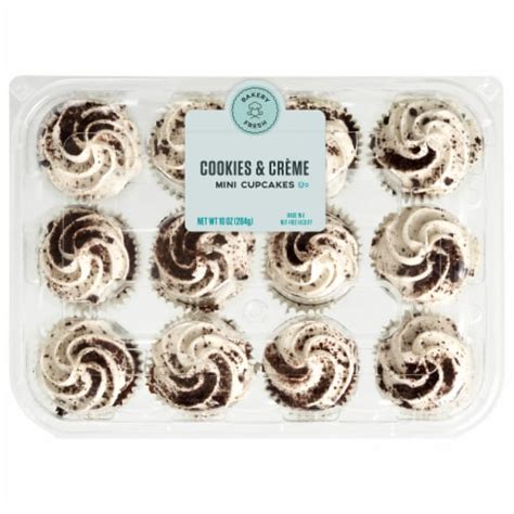 Bakery Fresh Mini Cookies N Creme Cupcakes 10 Oz Fred Meyer