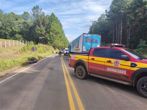 Motociclista Morre Em Acidente De Tr Nsito Em Catanduvas Der Luiz