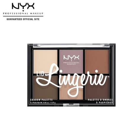 Jual NYX Professional MakeUp Lid Lingerie Shadow Palette Shopee Indonesia