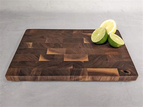 Walnut End Grain Cheese Board Hardenbrook Hardwoods