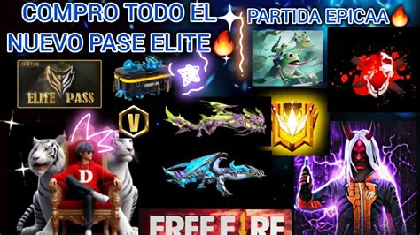 Comproo Todo El Nuevo Pase Booyah En Free Firee Y Vean La Partida Que