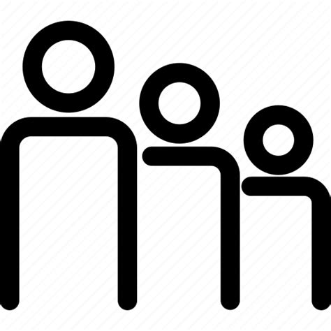 Community Group Men Office People Team Trio Icon