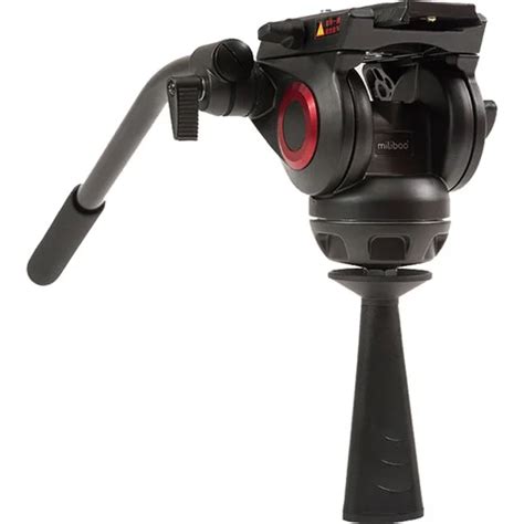 Miliboo MTT605A (M) Aluminum Video Tripod Kit with Mid-Level Spreader ...