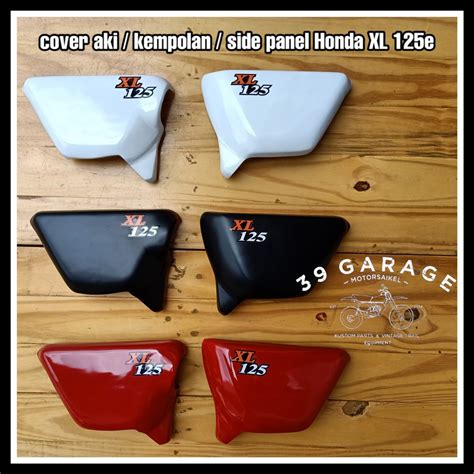 Jual Sidepanel Trail Klasik Tutup Aki Honda Xl E Cover Samping