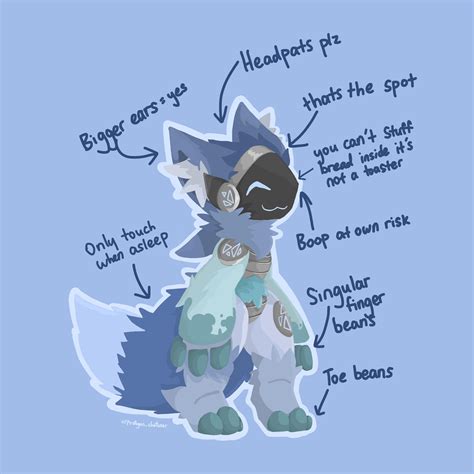 The Dappers Protogen Guide Art By Me Rprotogen