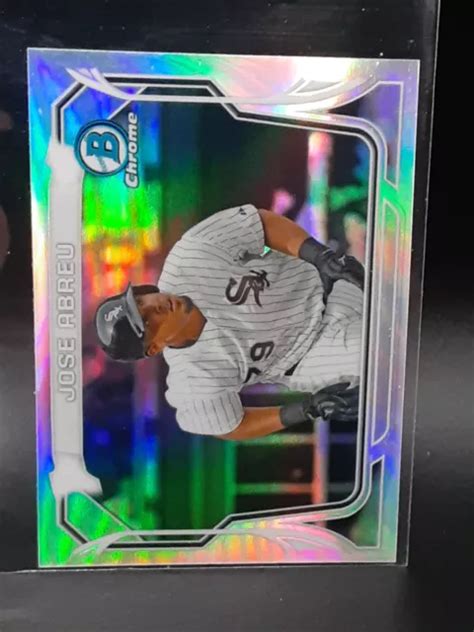 Bowman Chrome Mini Refractor Mc Ja Jose Abreu Rookie Chicago White