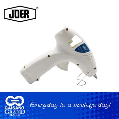 Joer Glue Gun Hot Melt Glue Gun In White 602 Gaisano Grand Lazada PH
