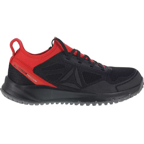 Reebok Mens All Terrain Steel Toe Lace Up Work Shoes Academy