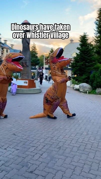 Dinosaurs Spotted In Whistler Bc Jurassicpark Jurassicworld