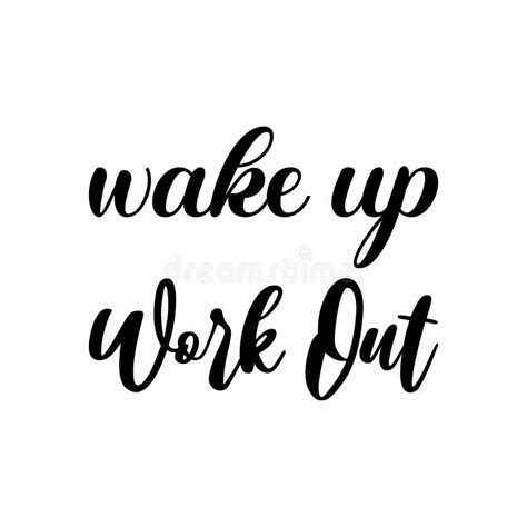 Wake Up Work Out Stock Illustrations 57 Wake Up Work Out Stock