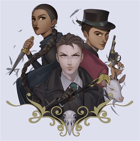 Kaz, Inej and Jesper fanart : r/ShadowandBone