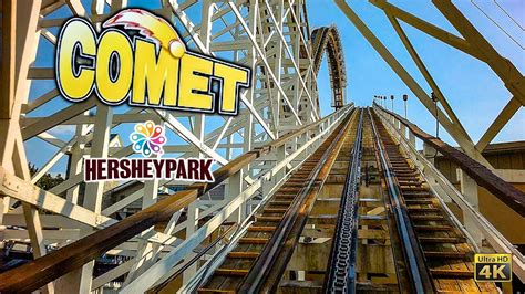 2023 Comet Roller Coaster On Ride Front Seat 4k Pov Hersheypark Youtube