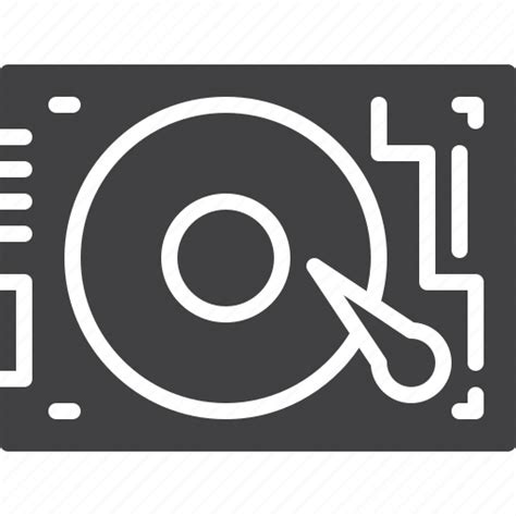 Disk Drive Hard Hdd Icon