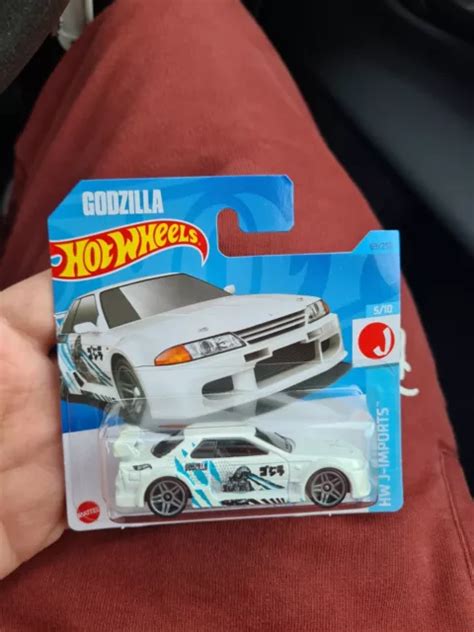Hot Wheels Godzilla Nissan Skyline Gtr Gt R R Kurze Karte Jdm Japan Hks Eur