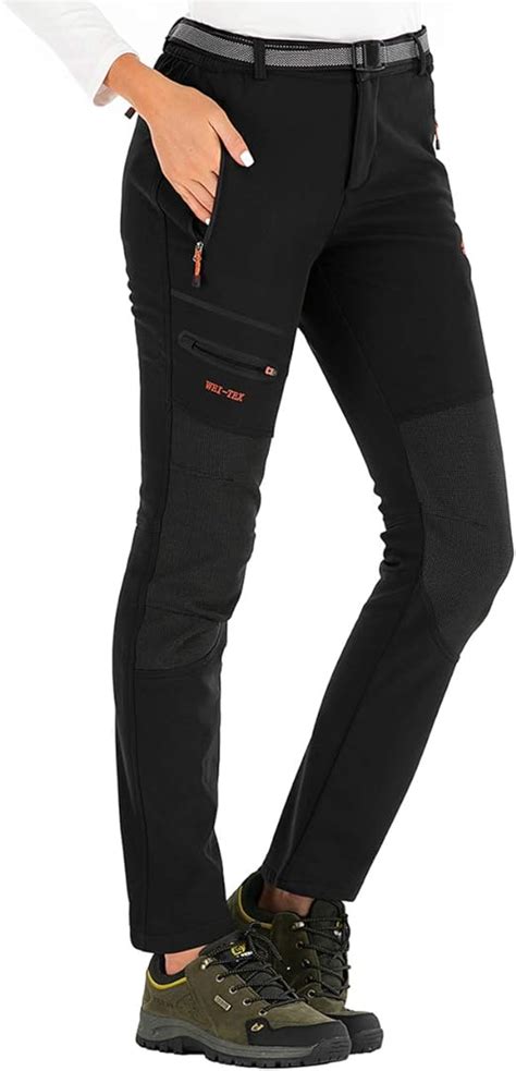 Dafenp Pantalon Ski Randonnee Femme Imperm Able Hiver Pantalon Montagne