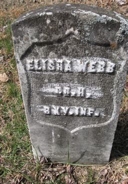 Elisha Webb 1835 1902 Find A Grave Memorial