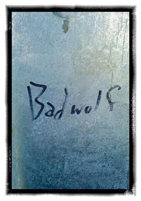 Bad Wolf Graffiti by SerpaSas on DeviantArt