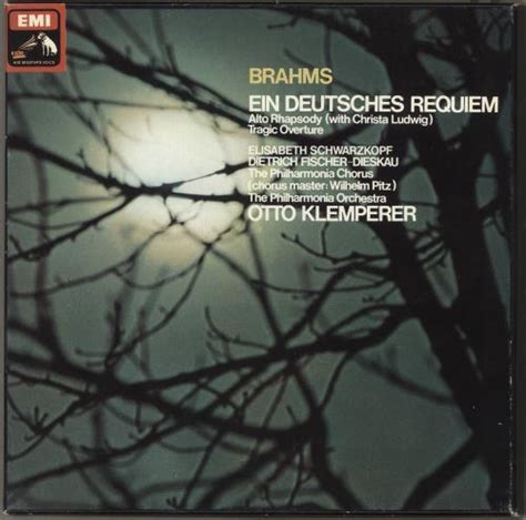 Album Ein Deutsches Requiem De Johannes Brahms Sur CDandLP