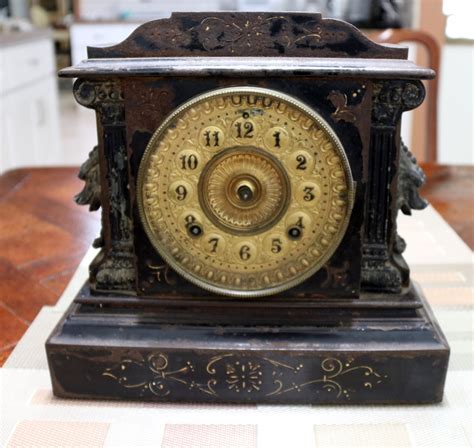 Antique Ansonia Mantle Clock 1882 Etsy