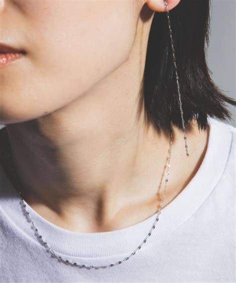 Les bonbonルボンボンのles bon bonsunlight necklace white gold サンライト