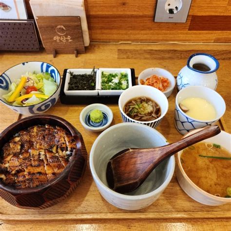 부산서면 히츠마부시장어덮밥 맛집 양산도 본점 네이버 블로그