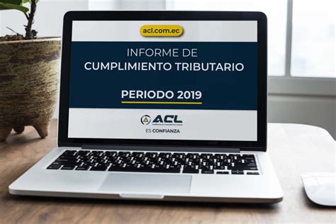 Informe De Cumplimiento Tributario PerÍodo 2019 Acl Servicios De