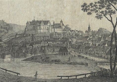 Colditz Gesamtansicht Mit Schloss Colditz