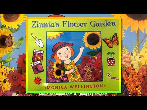 Zinnias Flower Garden Book Fasci Garden