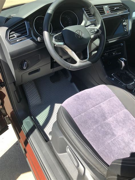 Авточехлы и EVA коврики. — Volkswagen Tiguan (2G), 2 л, 2021 года ...