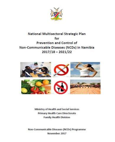 National Multisectoral Strategic Plan For Prevention And Control Of Non