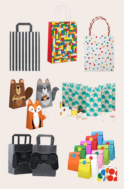 18 Best Paper Party Bags For Kids Parties