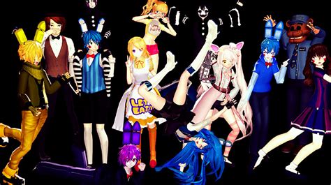 Mmd X Fnaf Party By Moniirodrii On Deviantart