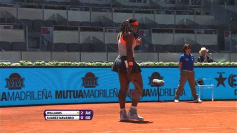 Serena Williams 2015 Mutua Madrid Open Hot Shot Tennis Tonic News